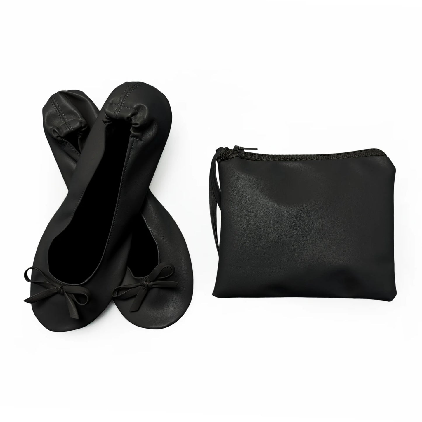 Flats & Ballet — Foldable Roll-Up Ballet Flats, Portable Purse-Size Travel Slippers — view 8 of flats & ballet