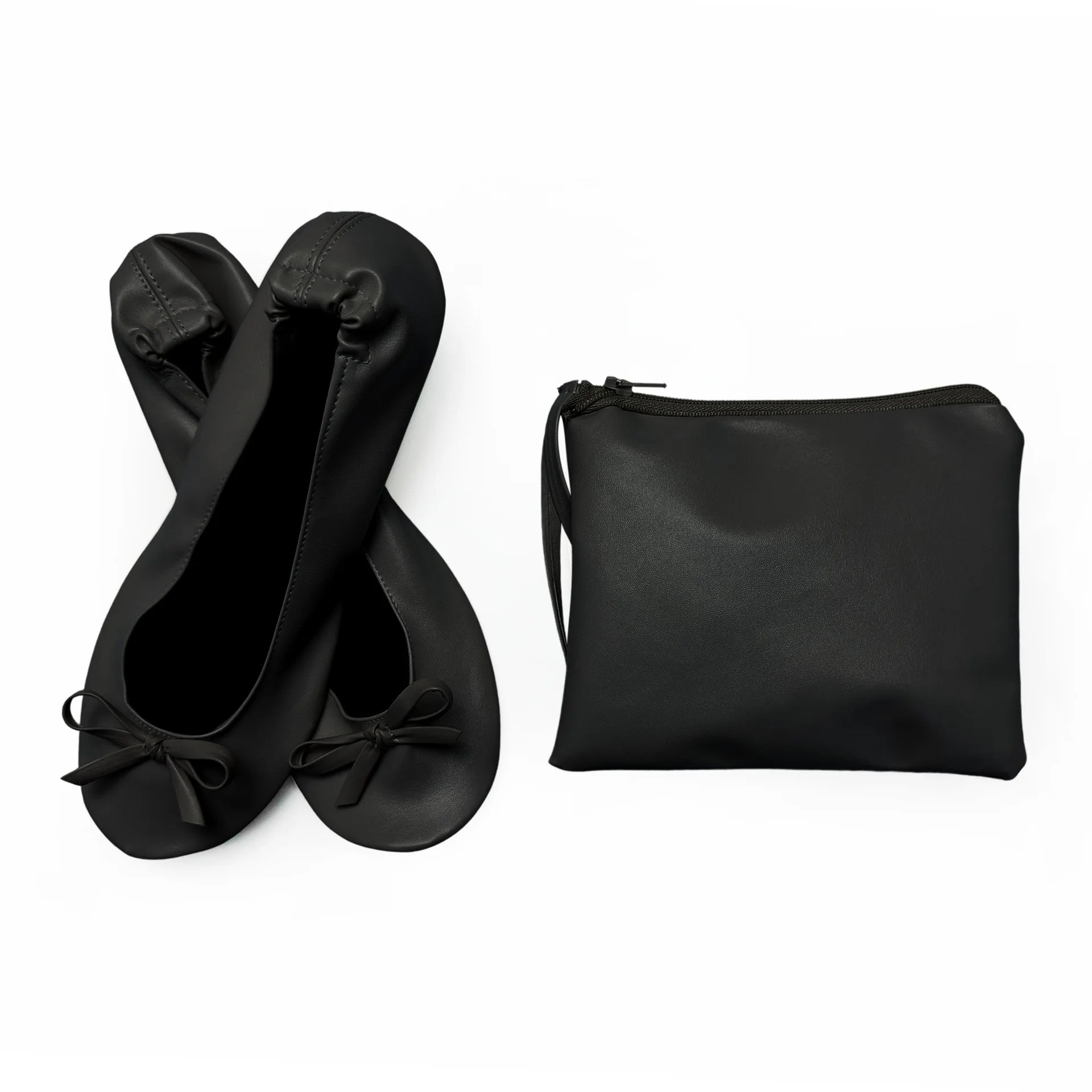 Flats & Ballet — Foldable Roll-Up Ballet Flats, Portable Purse-Size Travel Slippers — view 8 of flats & ballet