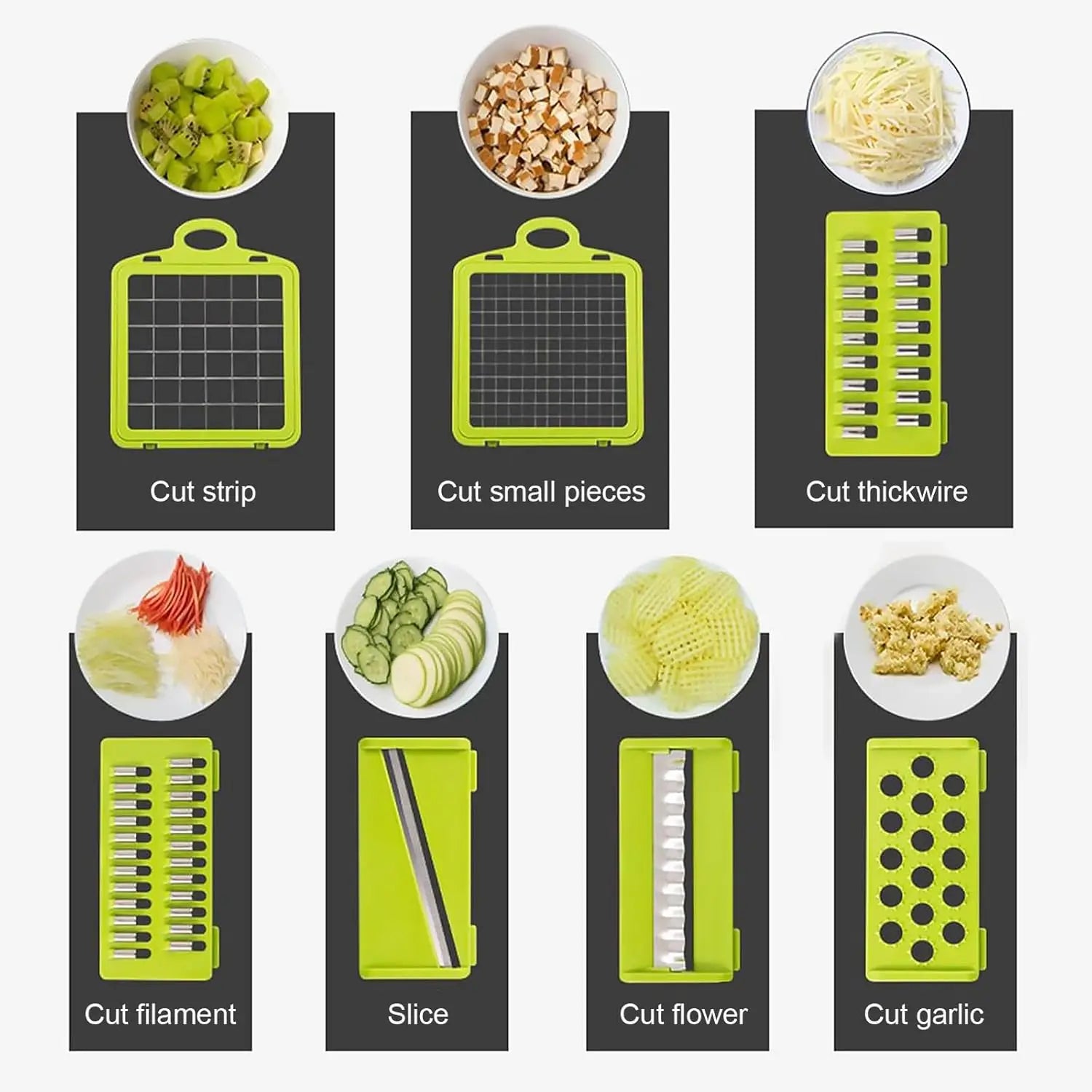 16-in-1 Professional Vegetable Chopper – Multifunction Kitchen Slicer & Food Prep Tool — view 2 of home & kitchen