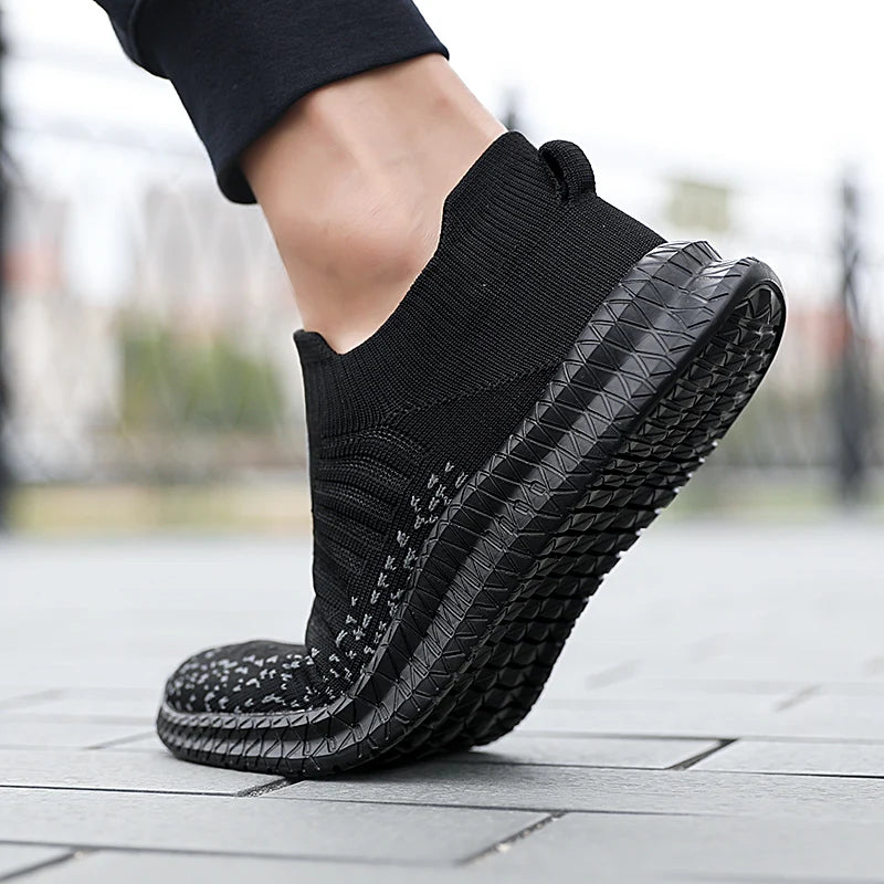 All-Season Men's Breathable Walking Shoes — Anti-Slip Outdoor Slip-On Casual Sneakers — view 5 of sneakers
