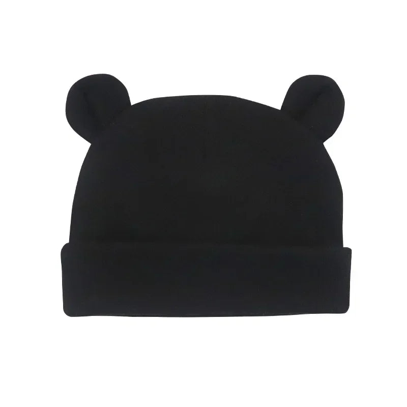 Newborn Ear-Shape Bonnet - Cotton Photography-Prop Hat for Babies 0-1Y — view 18 of baby hats