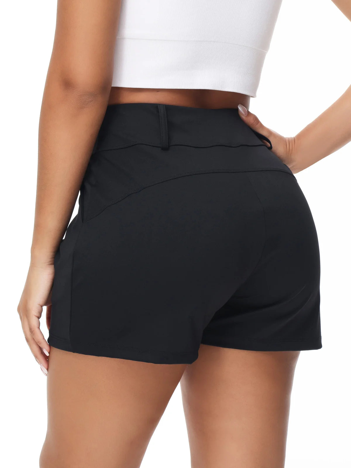 Women&rsquo;s Summer Yoga Shorts &mdash; Casual Gym Loose Breathable Quick-Dry Shorts with Pockets — view 3 of shorts