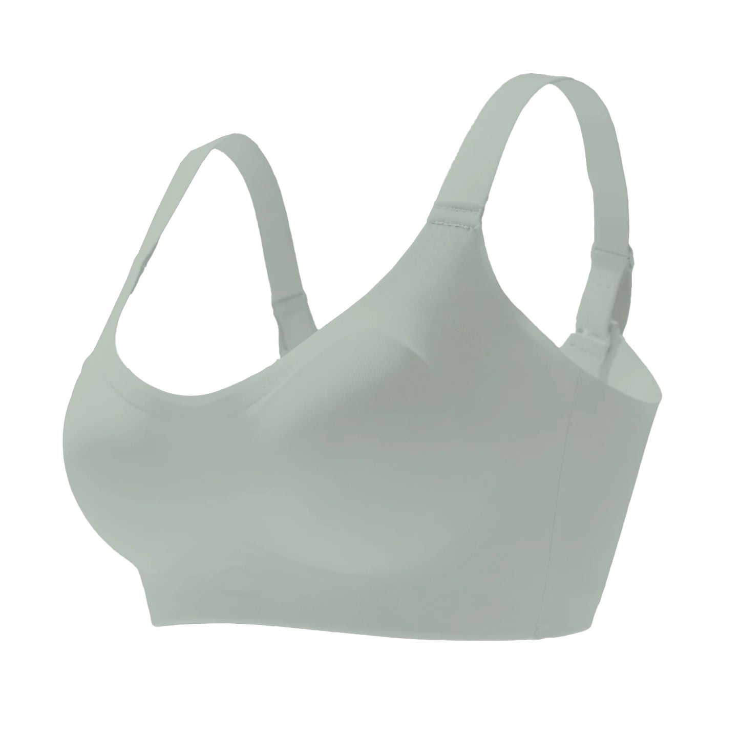 Seamless Wireless Push-Up Sports Bra &mdash; Soft Stretchy Everyday Bralette with Removable Padding — view 8 of sports bras