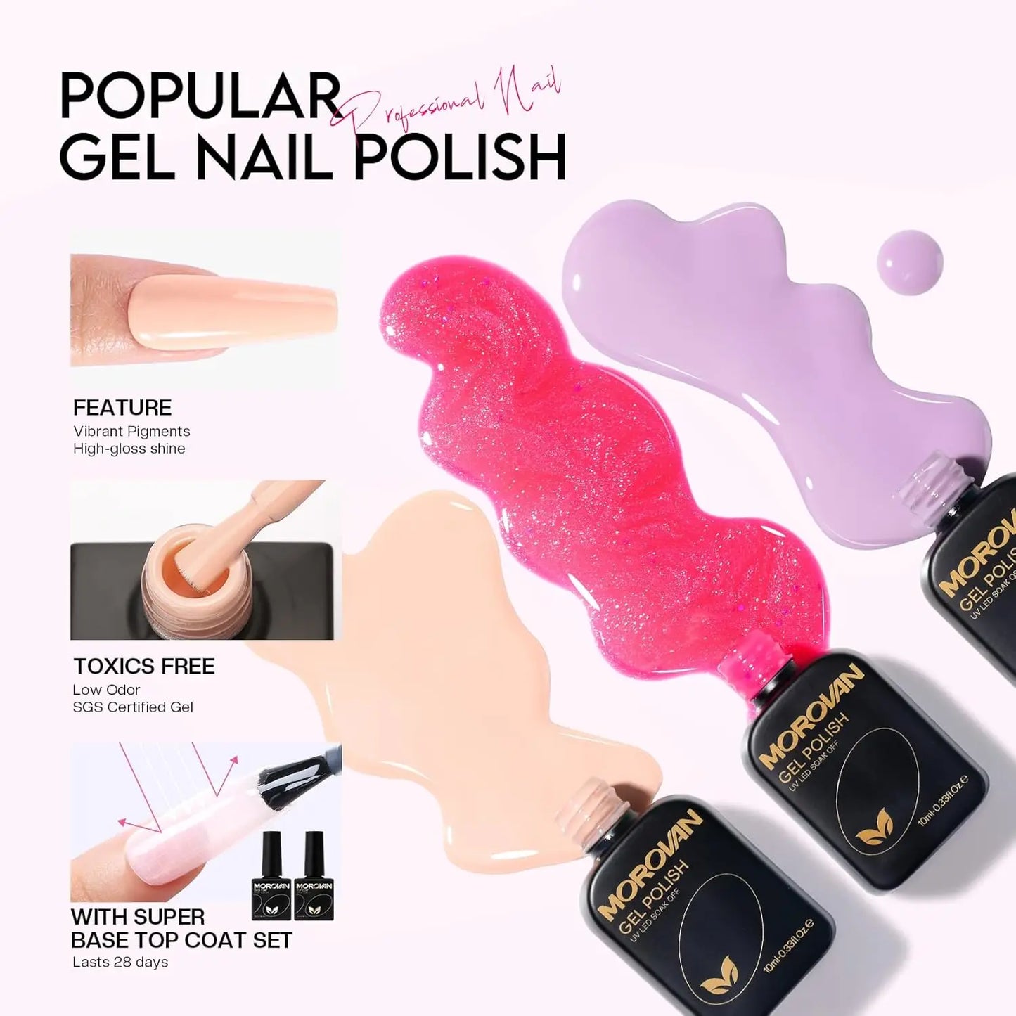 Morovan SparklePro Acrylic Nail Starter Kit — view 6 of beauty & personal care