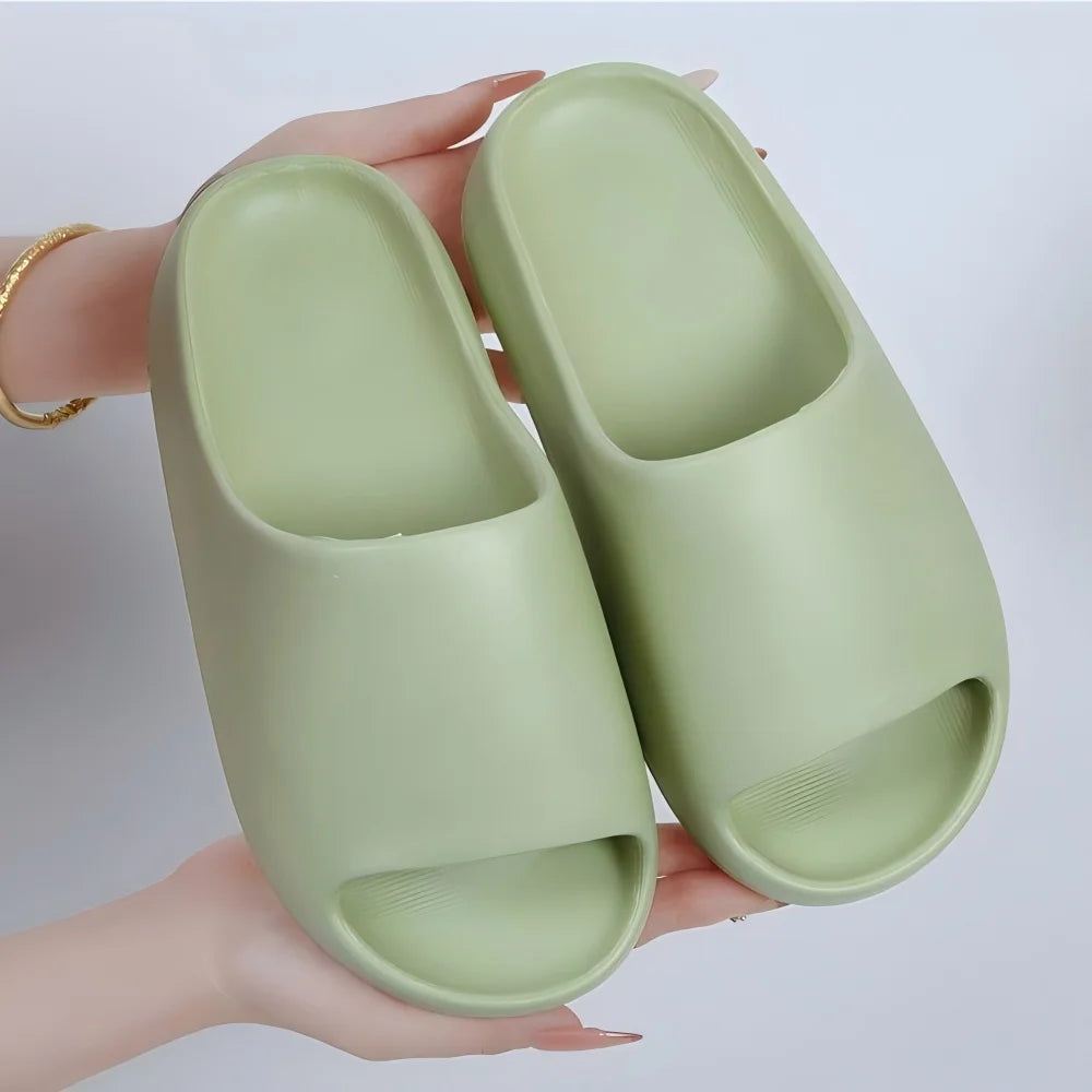 Summer Sandals Coconut Cloud Slippers — Step on Clouds Thick-Sole Non-Slip Slides — view 5 of summer sandals