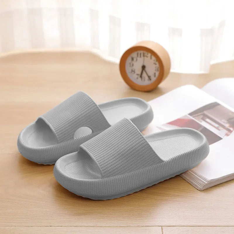 Summer Sandals Cloud Bathroom Home Slides — EVA Soft-Sole Non-Slip Slippers — view 10 of summer sandals