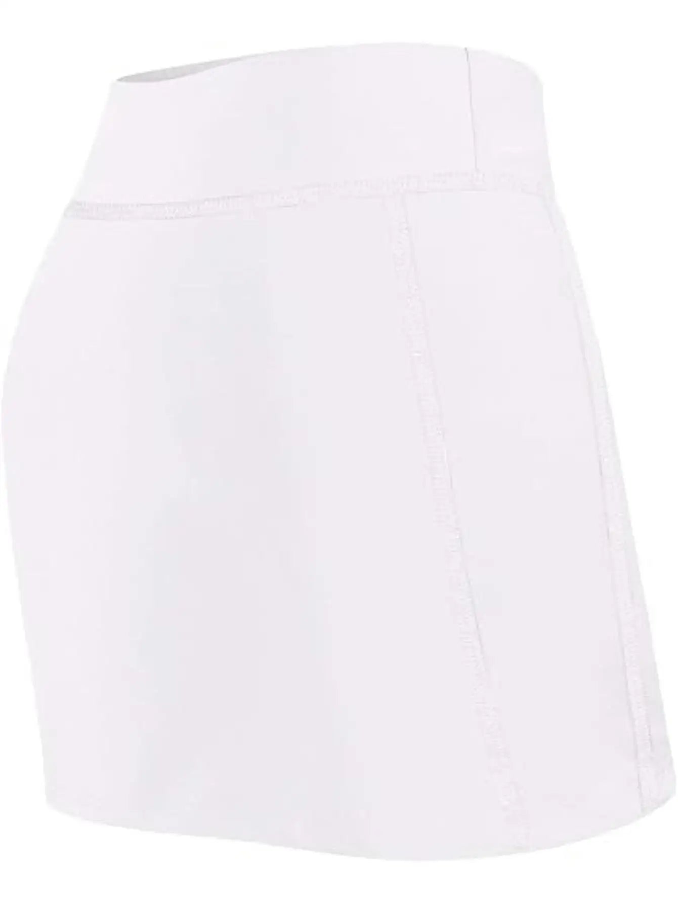 Pleated Tennis Skort 15-Inch — Mid-Length High-Waist with Golf Pockets — styled look