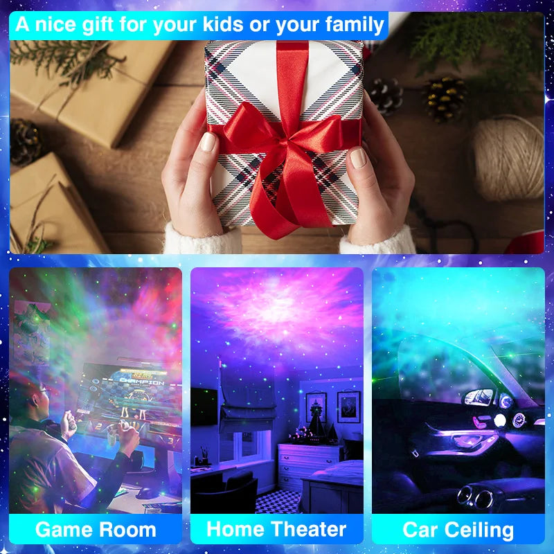 Astronaut Galaxy Projector — Starry Sky LED Nebula Night Lamp for Bedroom & Kids — view 6 of led &amp; smart lighting