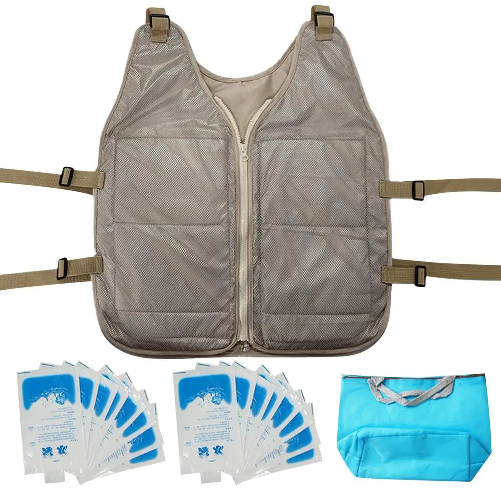 Ice Cool Cooling Vest &mdash; Summer Adjustable Heat-Relief Body Cooler — view 8 of sports & fitness