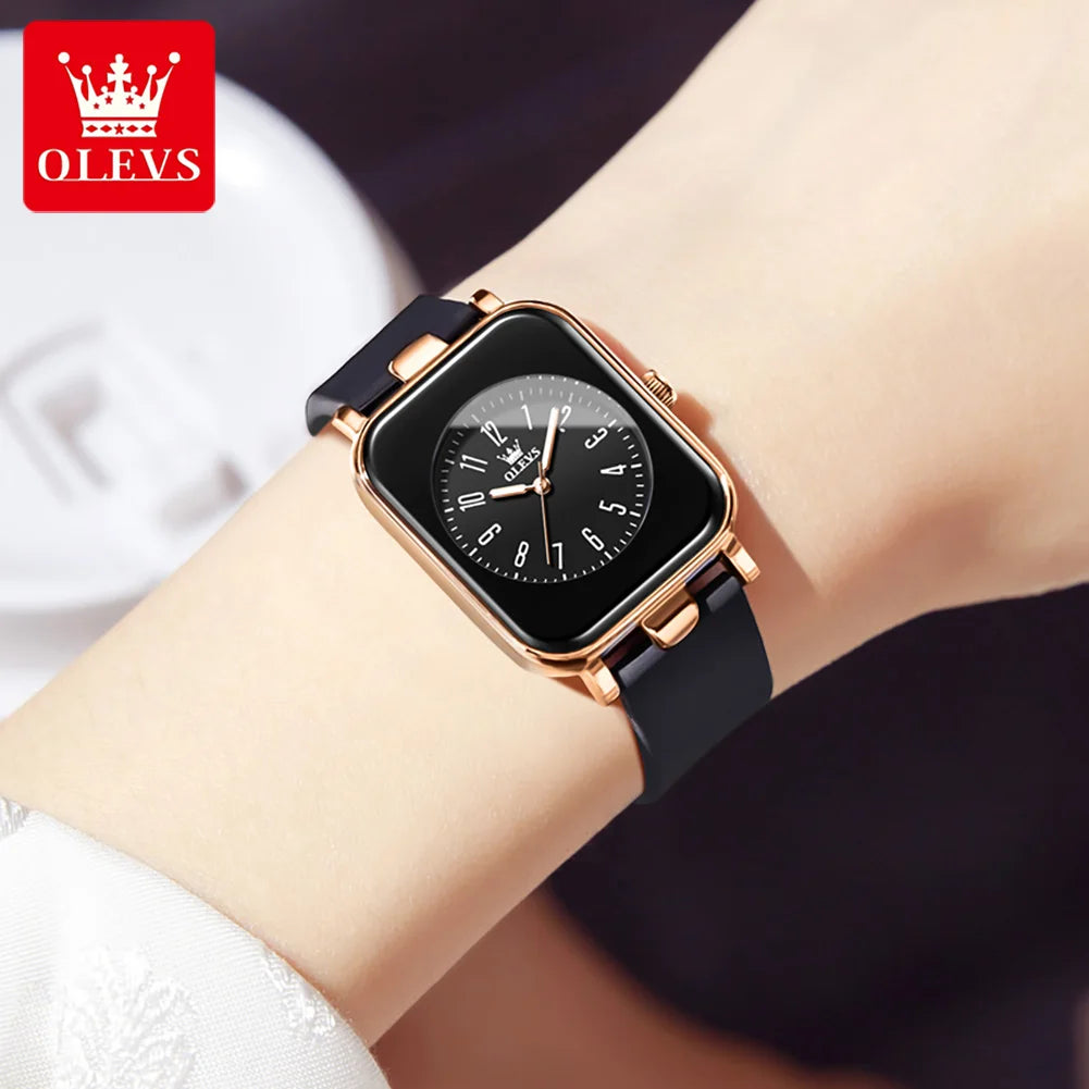 OLEVS Women's Small Dial Watch — Fashion Simple Quartz Wristwatch — view 2 of watches
