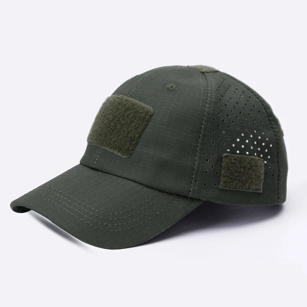 Camouflage Baseball Cap Outdoor — Tactical Sun Protection Hunting Hiking Fishing Men's Hat