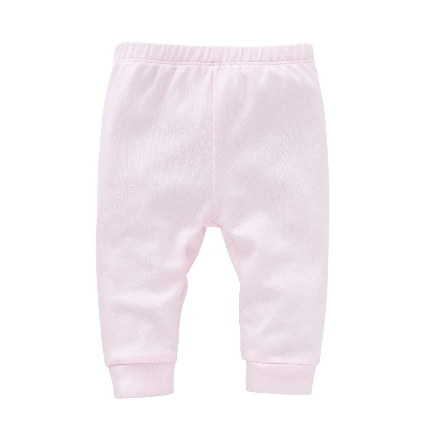Baby 100% Cotton Pants - Soft Legging Basics in 12 Colors (Boys & Girls) — view 7 of baby bottoms