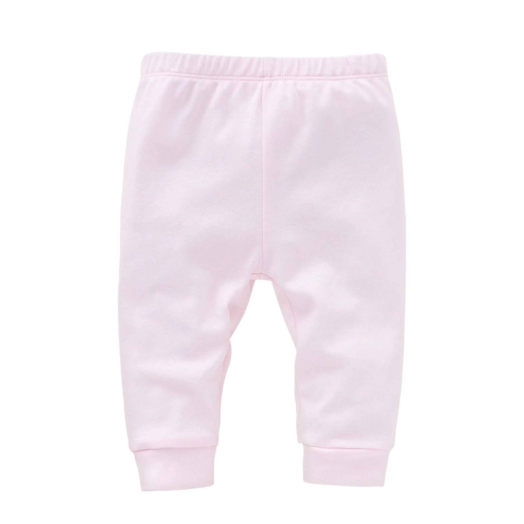 Baby 100% Cotton Pants - Soft Legging Basics in 12 Colors (Boys & Girls) — view 7 of baby bottoms