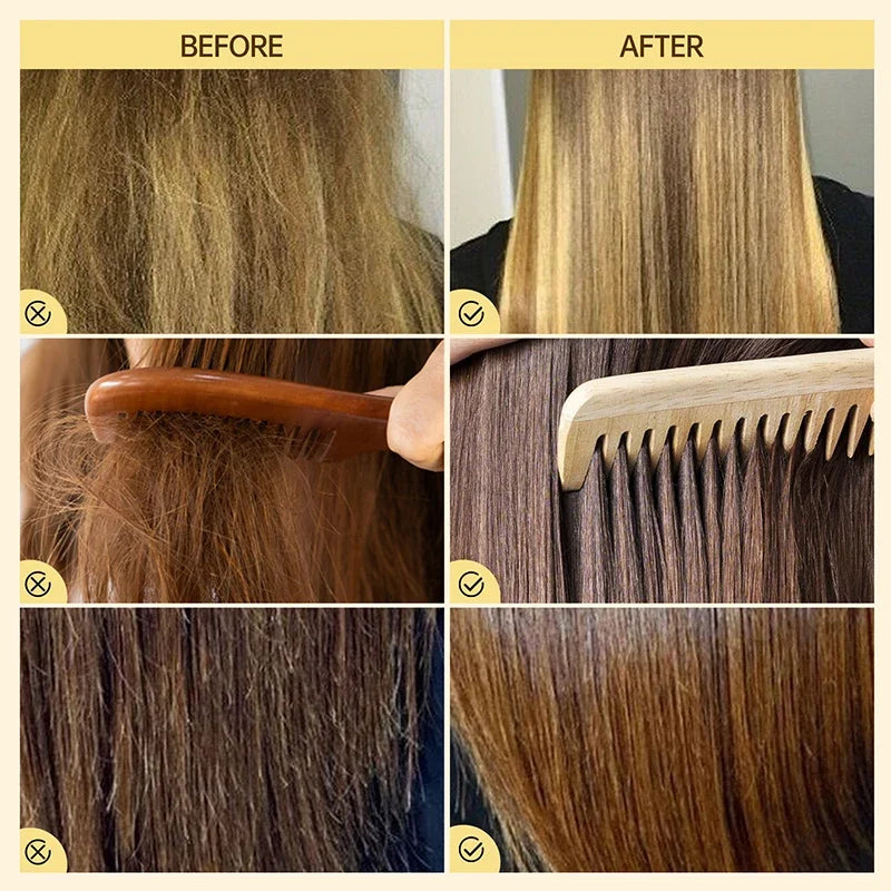 Professional 8 Seconds Hair Mask Keratin Damage Repair Frizz Smoothing Treatment Cream Straighten Shiny Moisturizing Hair Care