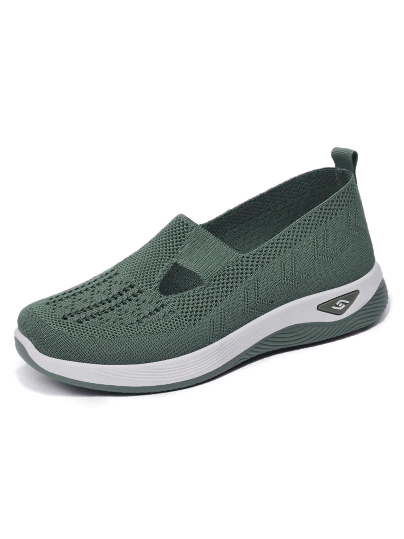 Women's shoes Solid Color Breathable Sneakers, casual sneaker women's summer sneakers, Low-top Knitted Casual Shoes Mom Shoes — view 17 of product