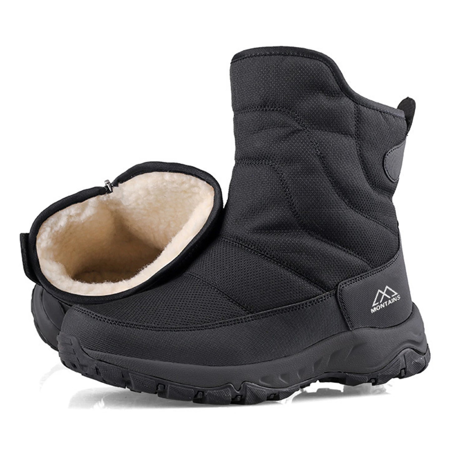 Men's Insulated Snow Boots — Waterproof Outdoor Shell Boots for Sub-Zero Winter — view 7 of boots