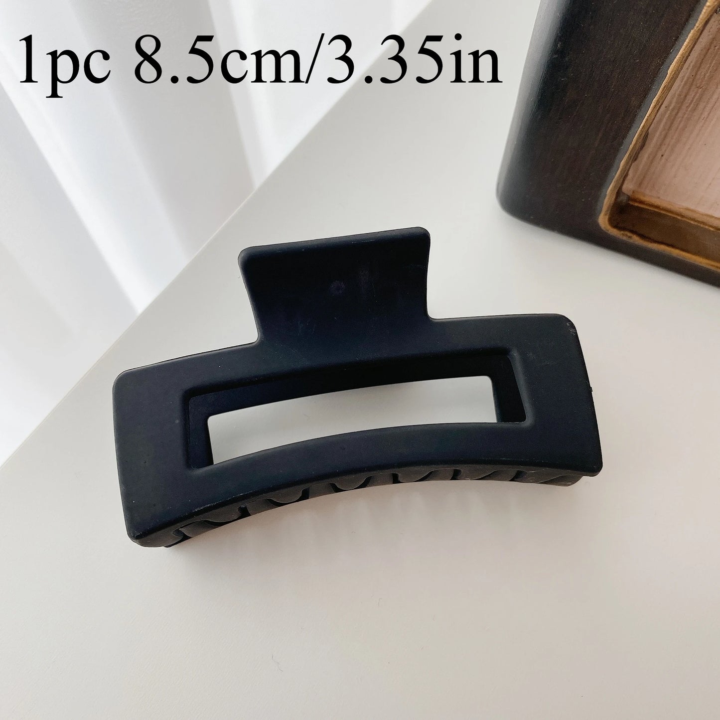 4Pcs/Set Women Girls Claw Clips Coffee Black Hair Claw Nonslip Crab Hairpins Barrette Fashion Hair Accessories Gifts — view 6 of product