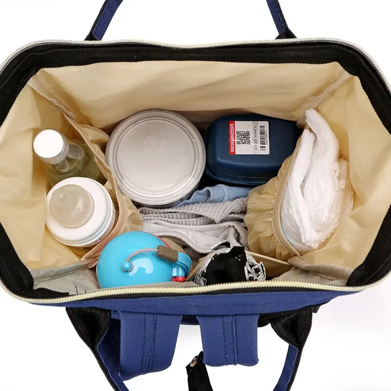 Waterproof Diaper Bag Backpack - Large-Capacity Parent Travel Bag — view 4 of diaper bags &amp; changing