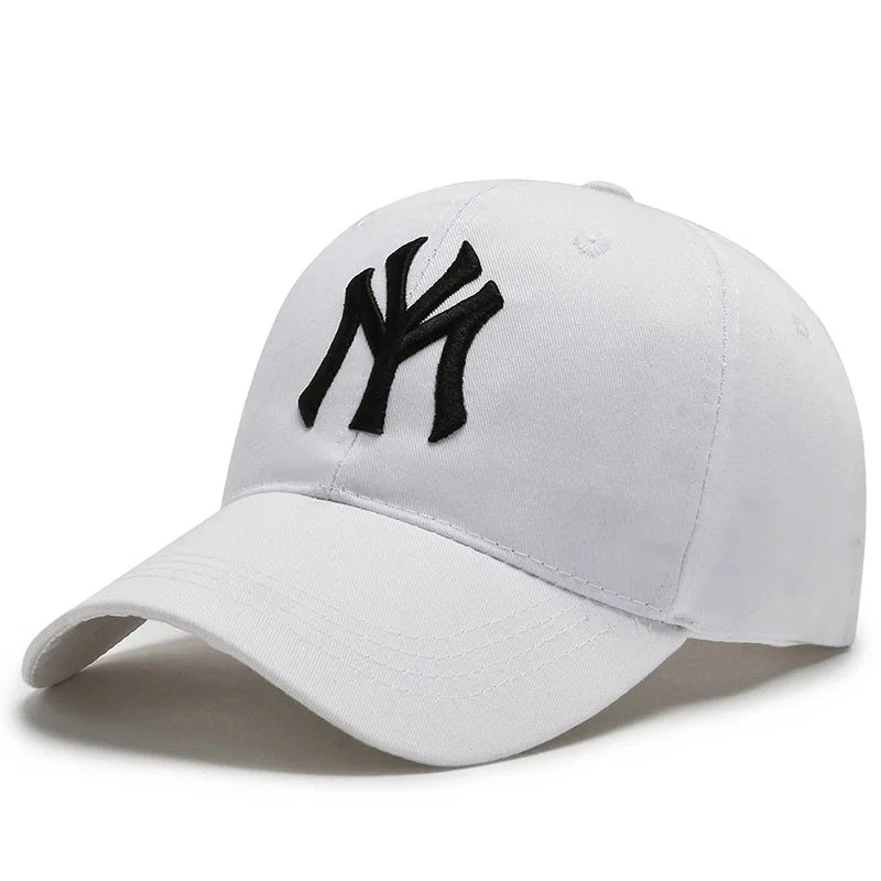 MY Embroidery Flat-Bill Baseball Cap - Unisex Teen Streetwear Snapback — view 16 of baseball caps
