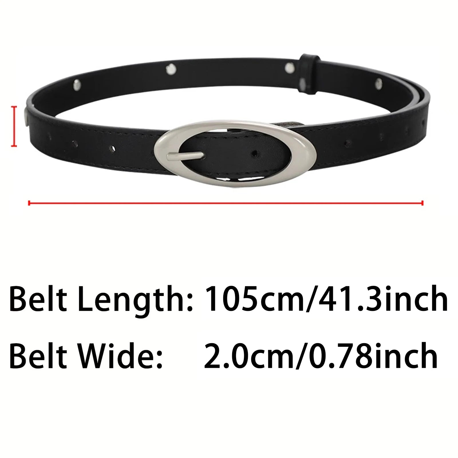 Belts Vintage Y2K Moon Star Buckle Gothic PU Leather Punk Waistband — view 4 of belts