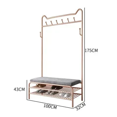 Innovative Hanging Clothes Rack & Door Storage Solution – Space-Saving Shoe & Cap Organizer