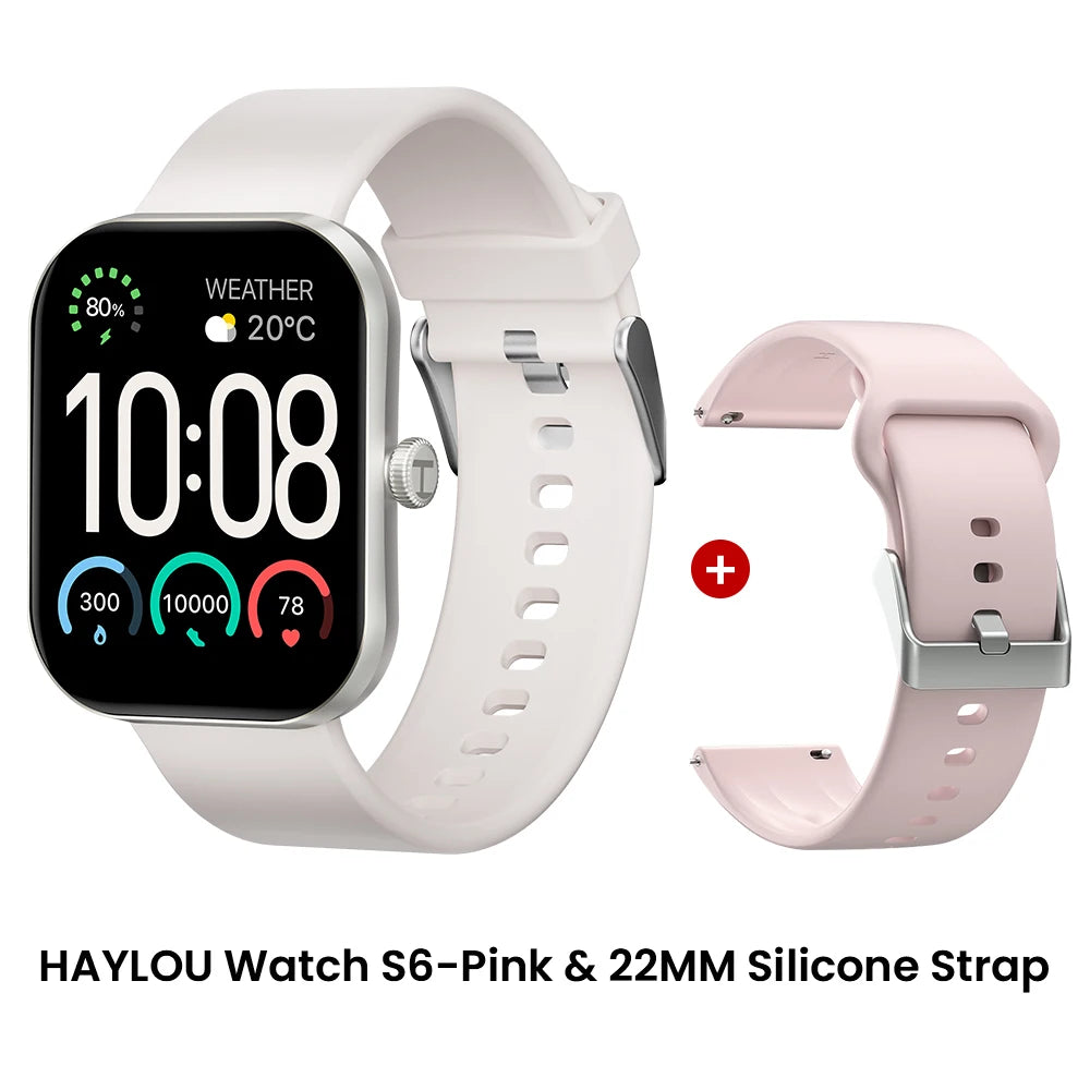 HAYLOU Watch S6 Smart Watch — 2.01in HD Bluetooth Voice Calling IP68 Smartwatch — view 11 of smart watches