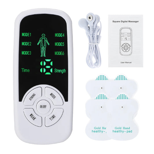 EMS Pulse Electric Muscle Stimulator — TENS Back, Neck & Body Massager — view 1 of recovery & massage