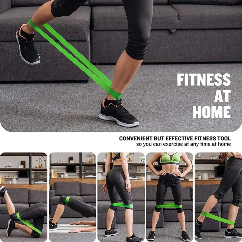 Resistance Bands — Stretch Loop Band Set, 5-Level Physical Therapy Bands — view 4 of sports & fitness