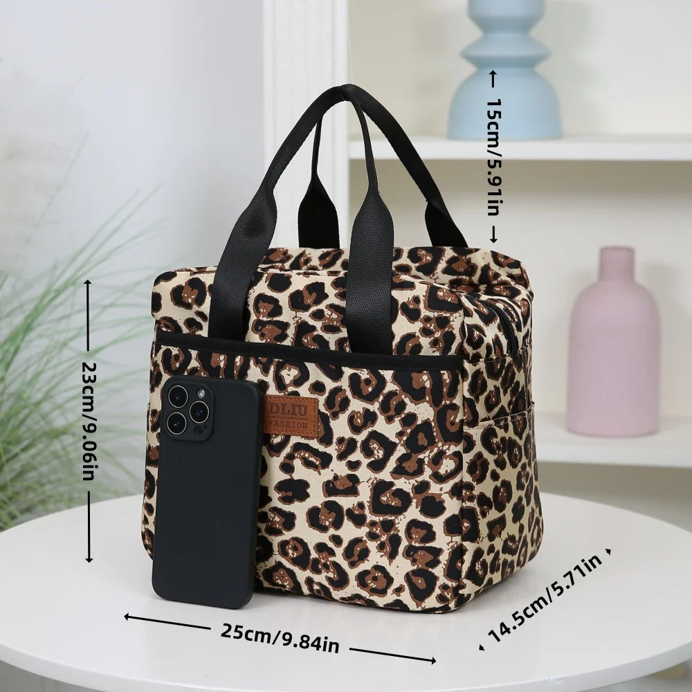 Thickened Nylon Insulated Lunch Bag - Heavy-Duty Lunch Box Carrier for School & Work — view 2 of lunch bags