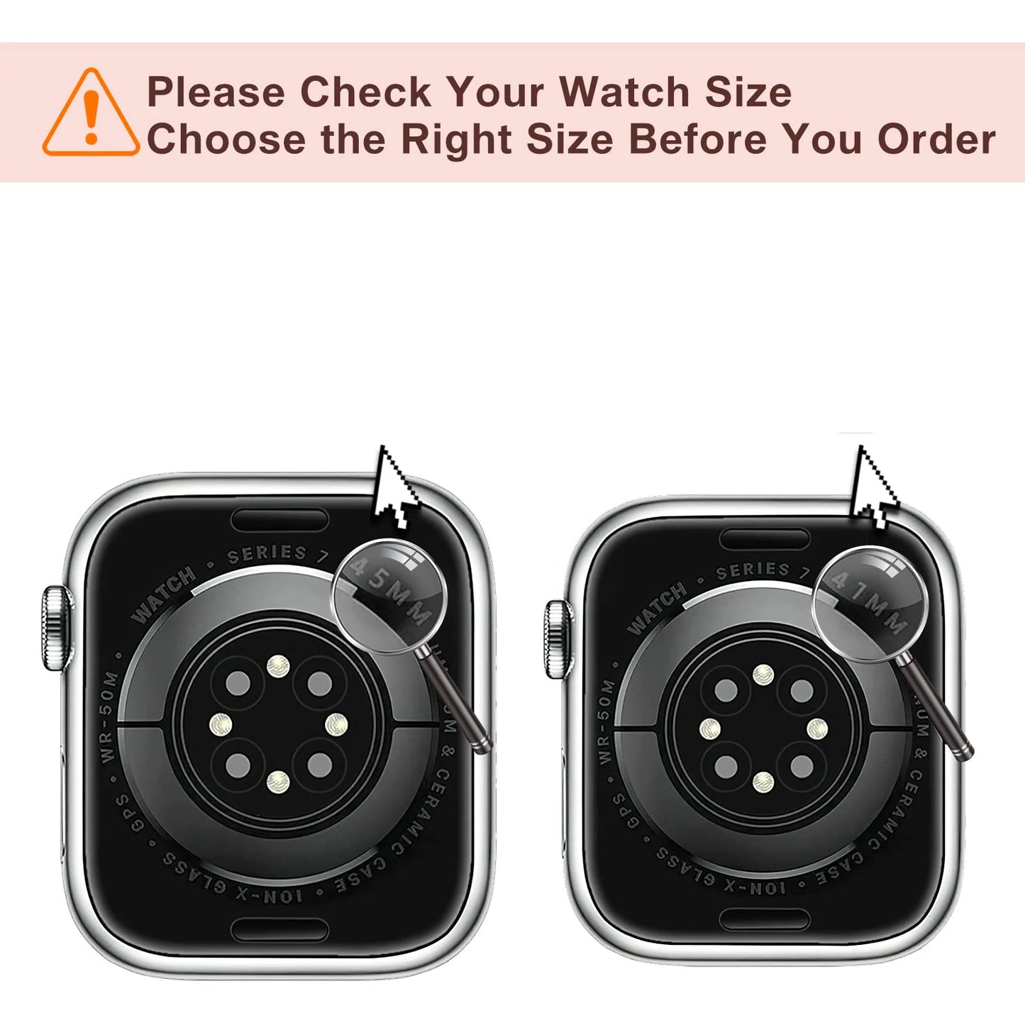 Braided Solo Loop Band for Apple Watch — Stretch Nylon Strap 38/40/41/42/44/45/46/49mm — view 4 of watch straps