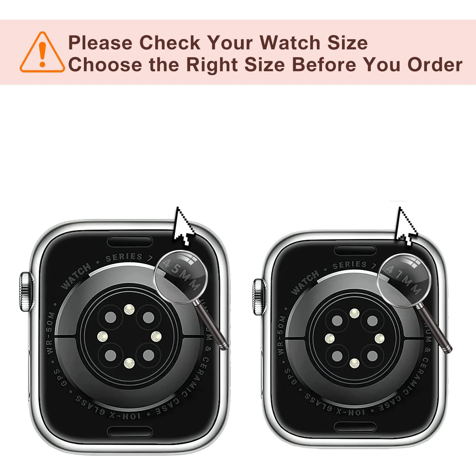 Braided Solo Loop Band for Apple Watch — Stretch Nylon Strap 38/40/41/42/44/45/46/49mm — view 4 of watch straps