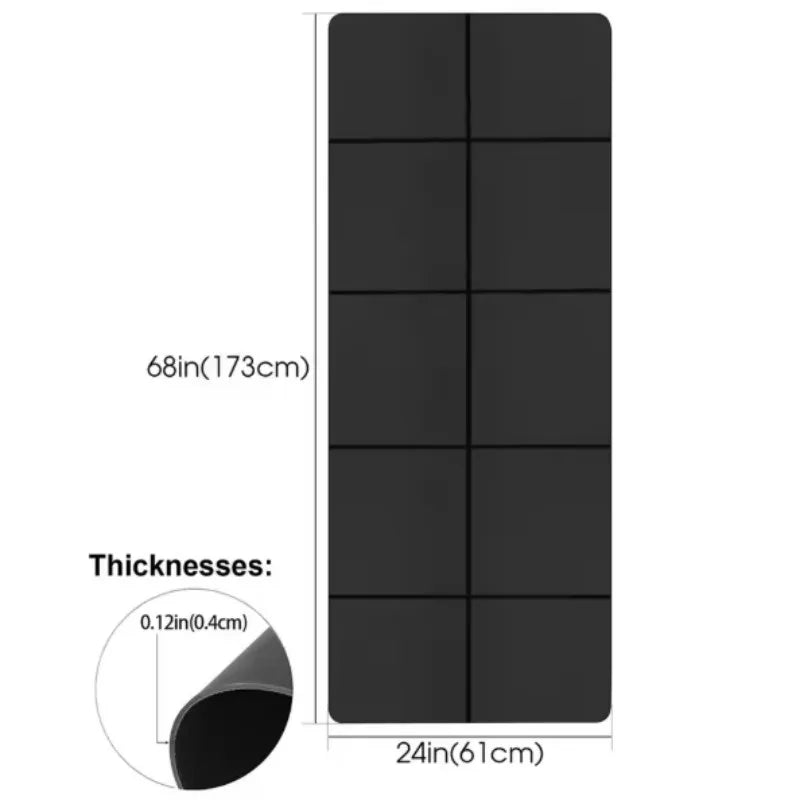 Yoga Mat — Anti-Skid 4mm EVA Yoga & Pilates Mat, Everyday Workout Surface — view 2 of sports & fitness
