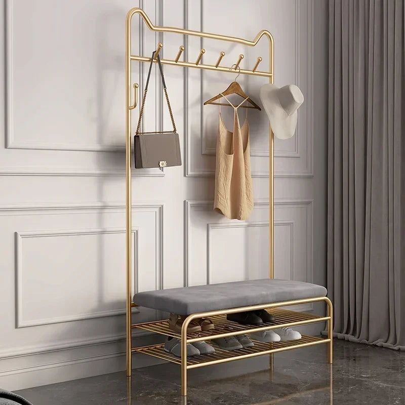 Innovative Hanging Clothes Rack & Door Storage Solution – Space-Saving Shoe & Cap Organizer