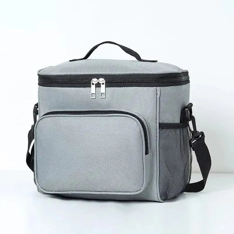 Premium Crossbody Bento Lunch Bag - Large-Capacity Insulated Meal Carrier — view 7 of lunch bags