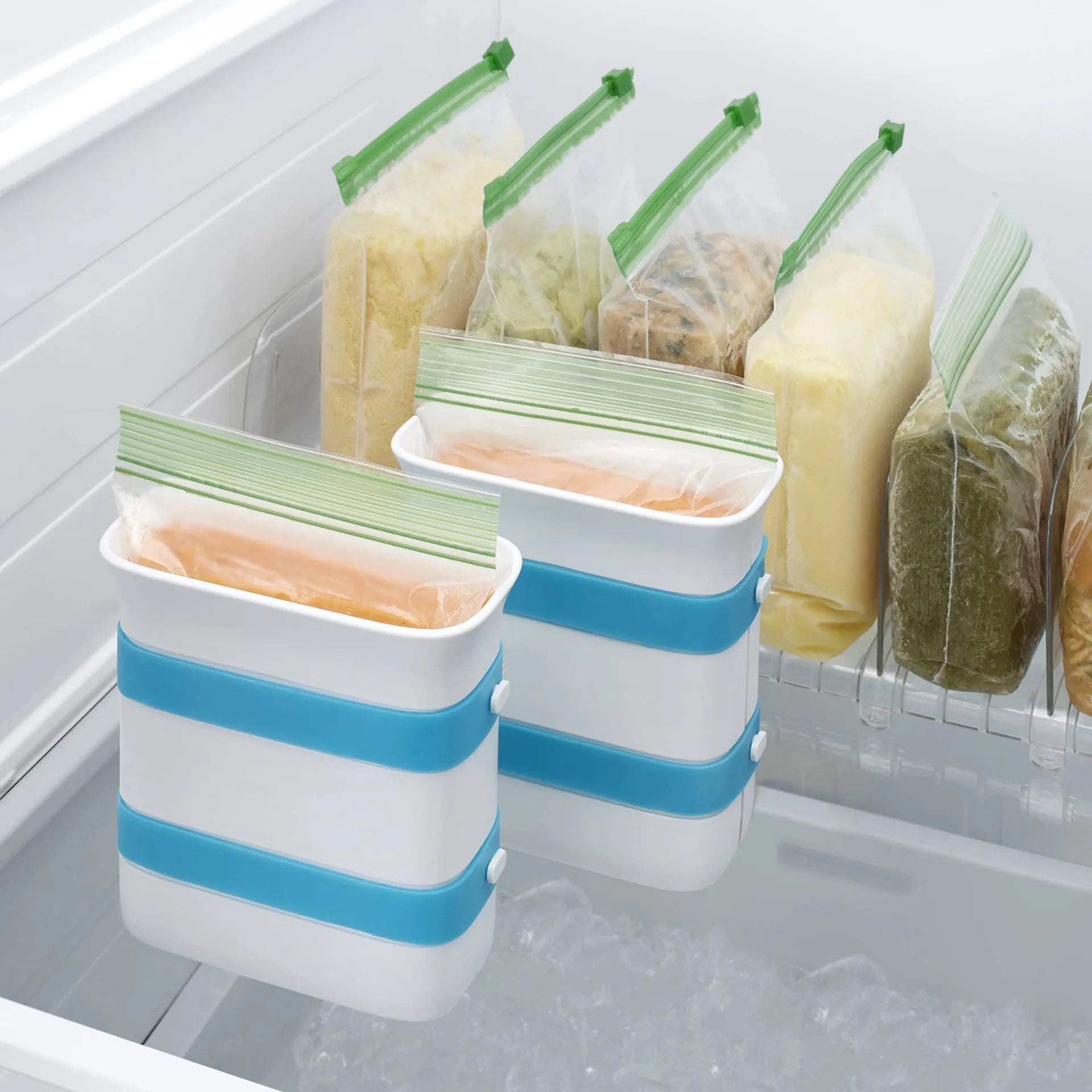 3D Food Block Maker — Silicone Soup, Broth, Sauce & Butter Freezer Mold — view 4 of kitchen gadgets