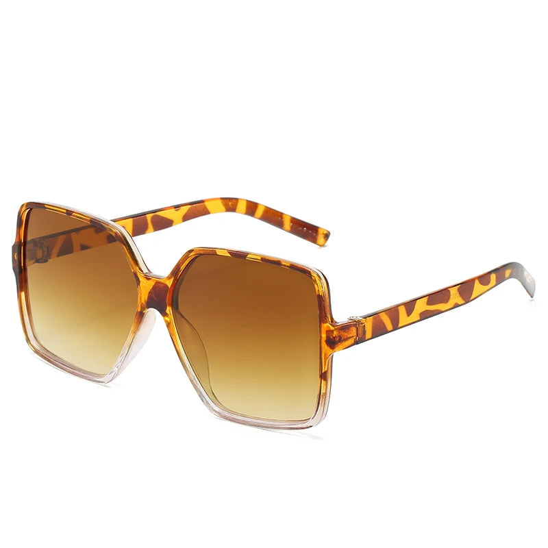 Square Big-Frame Sunglasses Vintage — New It-Girl Designer Retro Women Men Brand UV Shades — view 13 of sunglasses