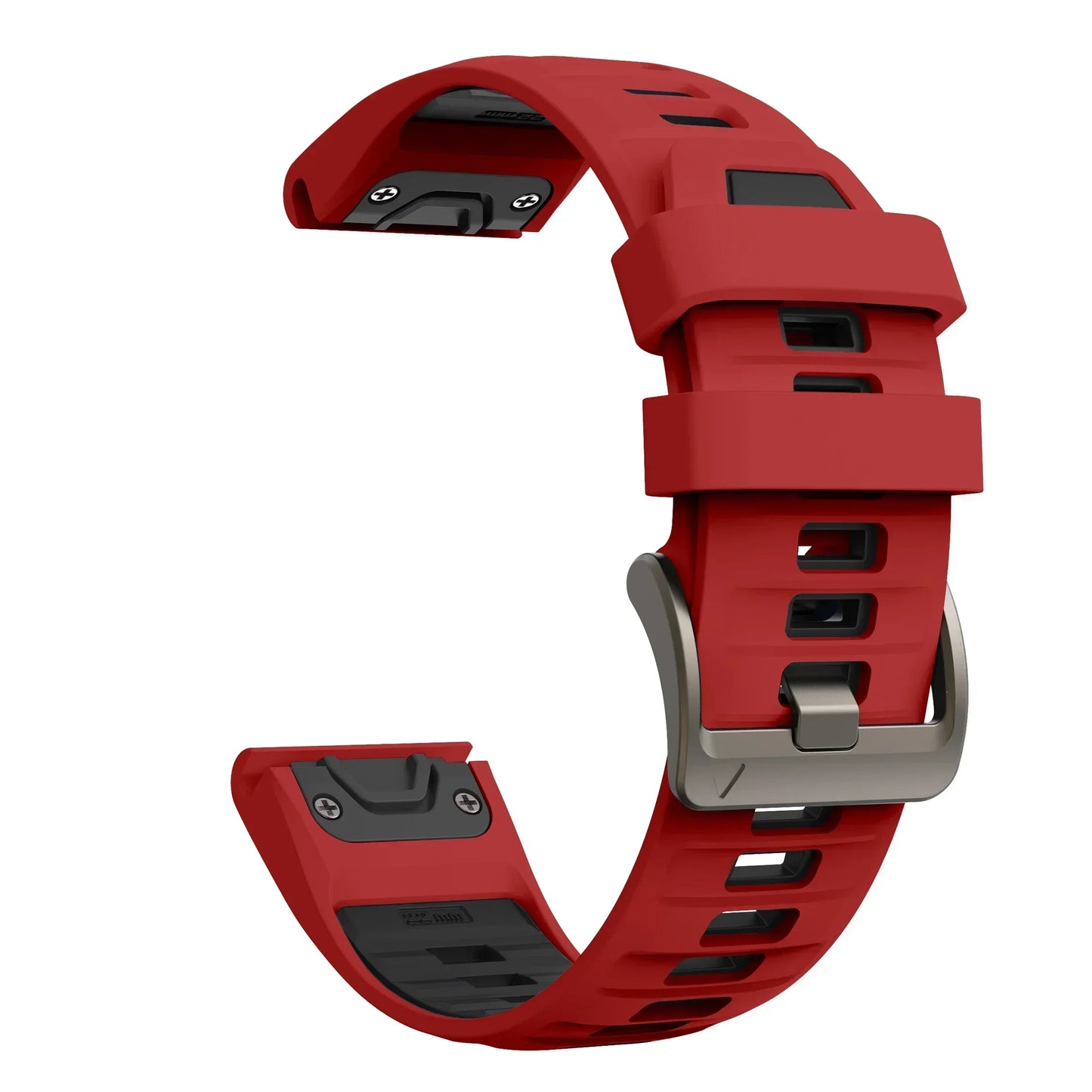 QuickFit Watch Band for Garmin Fenix 8/7/6/5/Epix Pro — 22/26mm Silicone Sport Strap — view 17 of watch straps