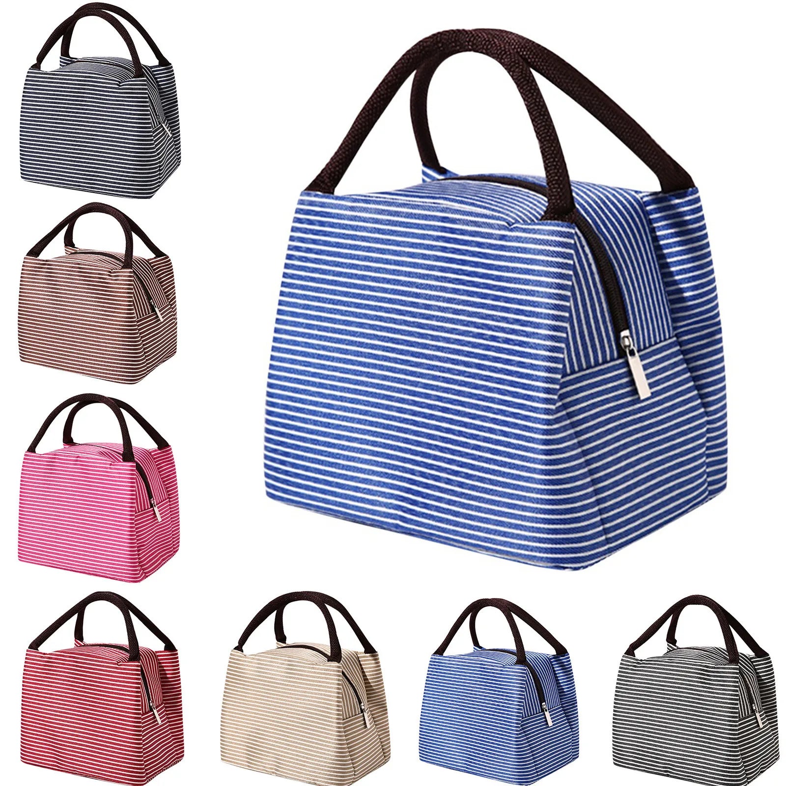 Kids School Lunch Box Bag - Insulated Lunch Carrier for Daily Use & Picnic — view 2 of lunch bags