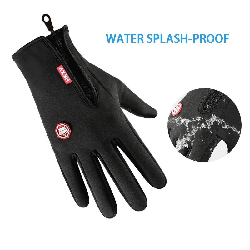 Winter Gloves Waterproof Skin-Friendly Touchscreen — Warm Unisex Cycling & Ski Gloves — view 3 of gloves
