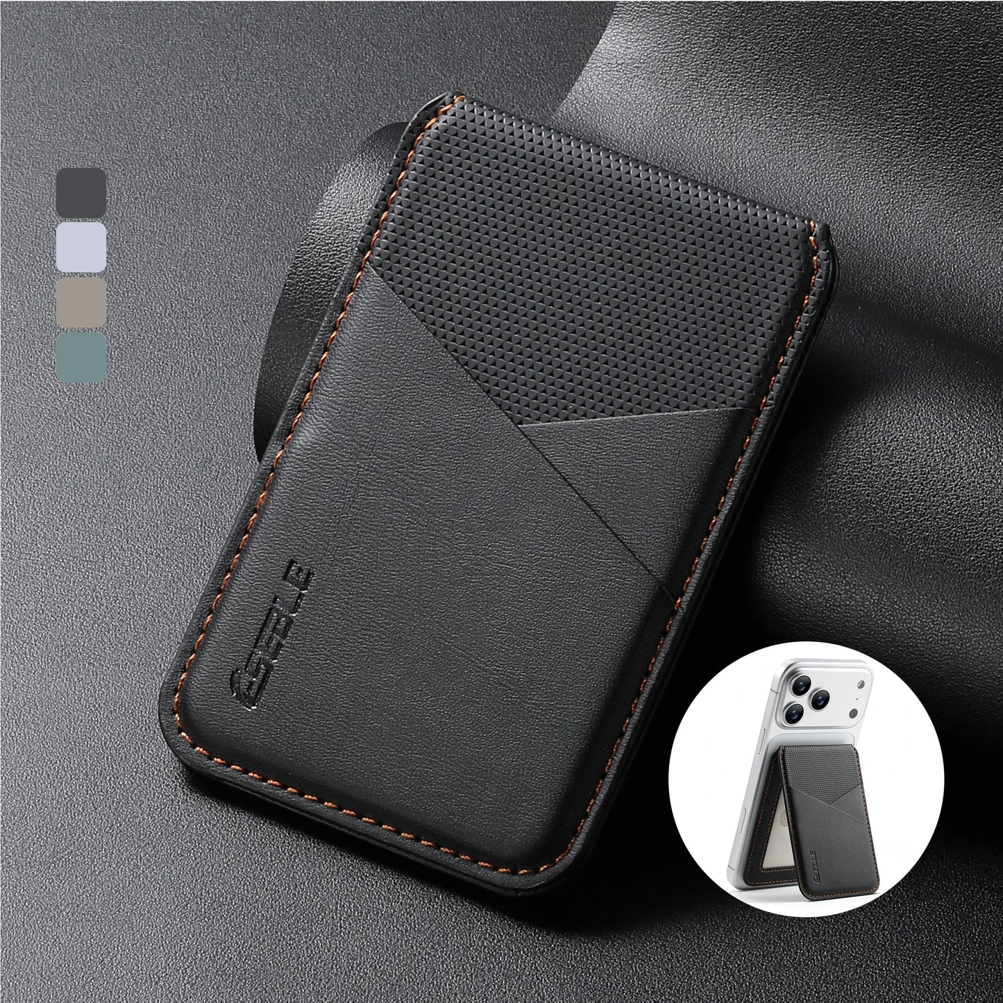 Magnetic Phone Wallet — Slim MagSafe Card Holder for iPhone — view 1 of bags & accessories