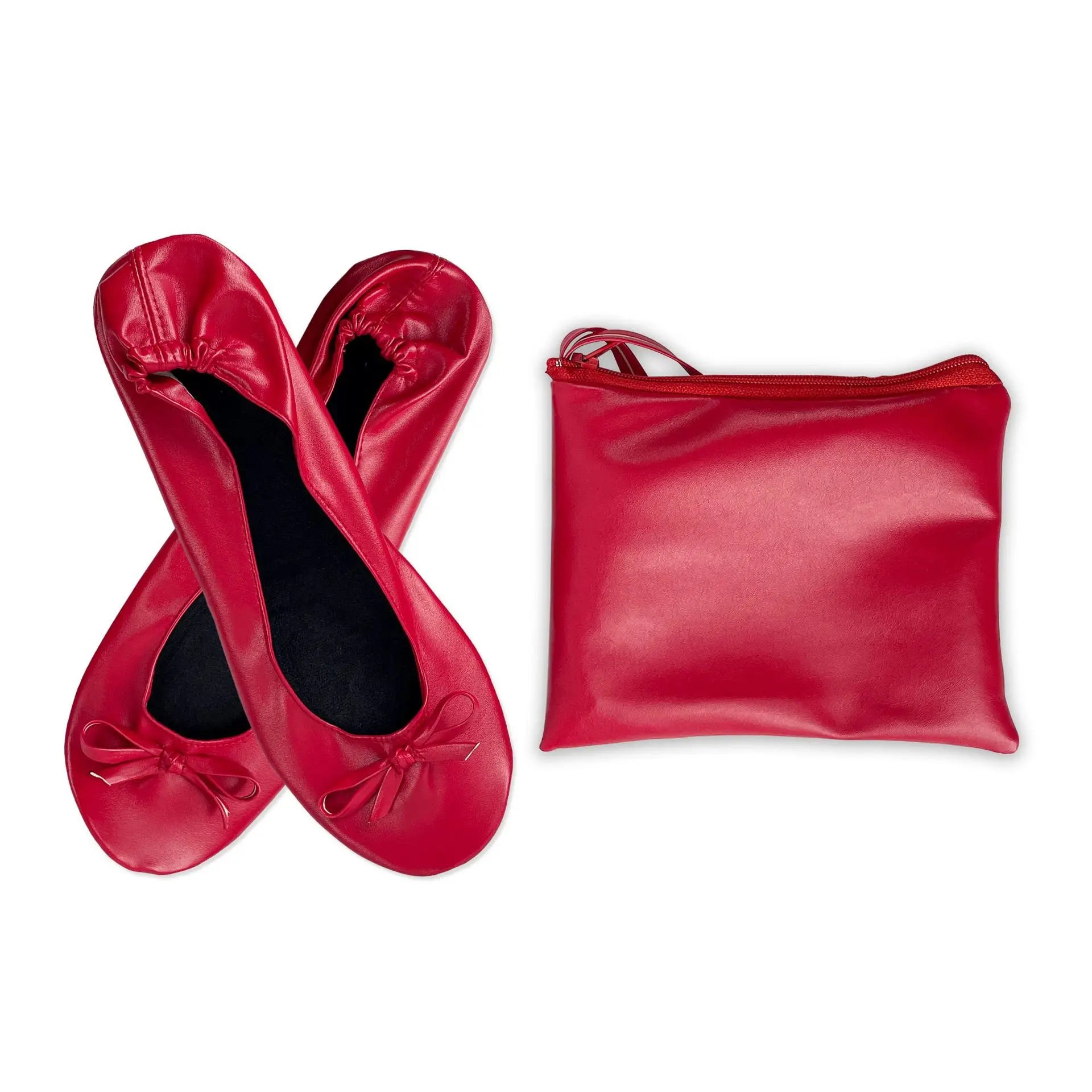 Flats & Ballet — Foldable Roll-Up Ballet Flats, Portable Purse-Size Travel Slippers — view 13 of flats & ballet