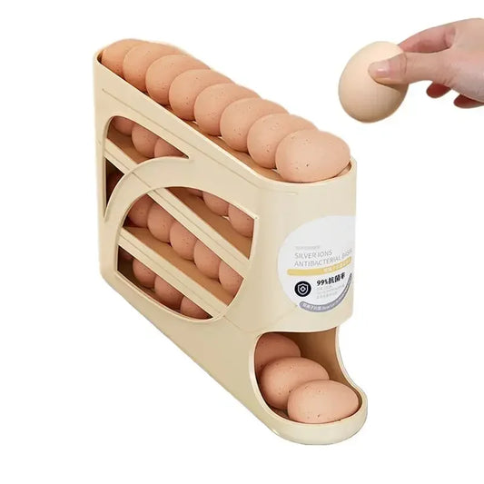 Tier Auto-Rolling Egg Dispenser – Gravity Egg Storage