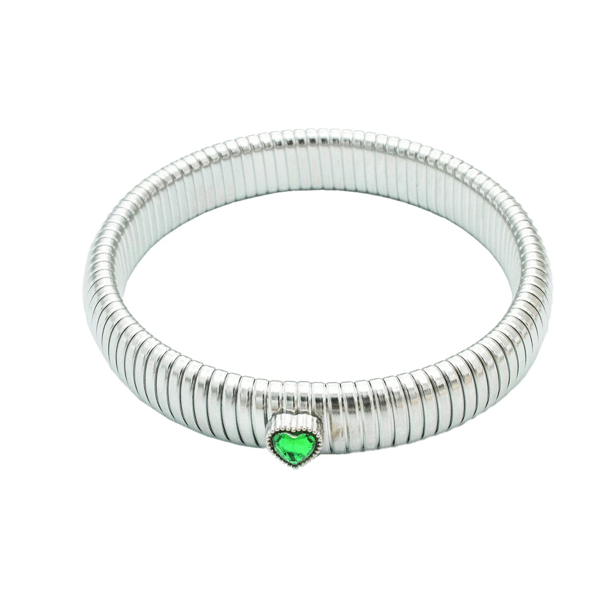 Unisex Waterproof Retro Polished Bracelet — 18K Gold Plated Thick Metal Jewelry — view 14 of jewelry
