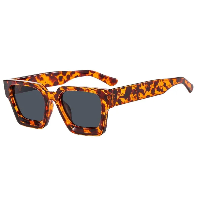 Square Vintage Sunglasses — Unisex UV400 Punk Retro Sun Glasses — view 9 of sunglasses