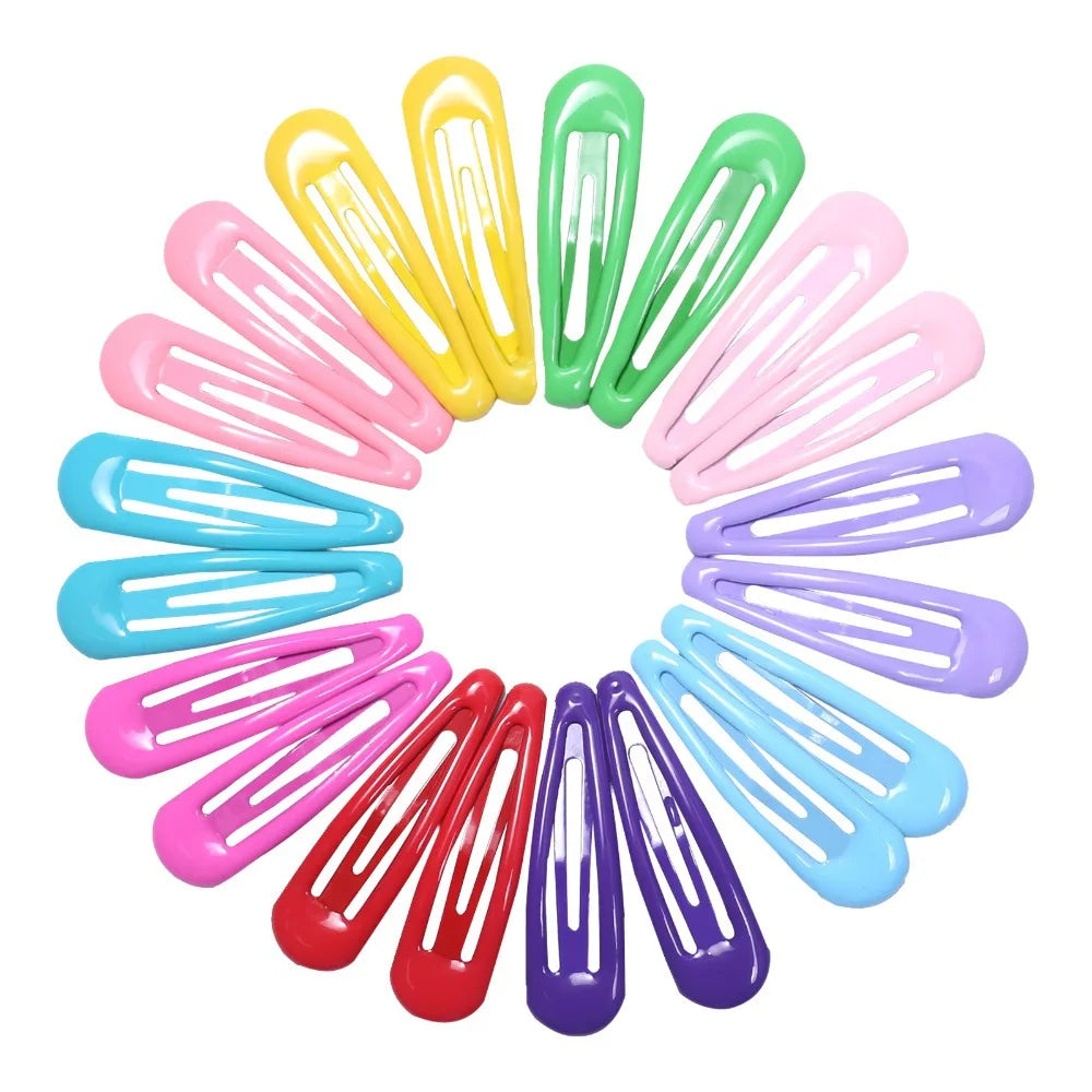 40Pcs/Lot Hair Accessories Girls Hairpin Print Cartoon Fruit Animal Flower Hair Clip Cute Powder Hairgrip New Children Headdress — view 4 of product