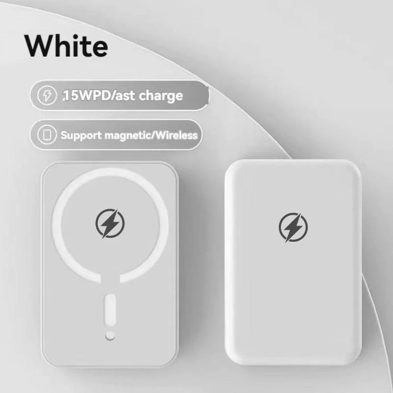 Magnetic 10000mAh 15W PD MagSafe Wireless Power Bank for iPhone 14-17 — view 9 of power banks