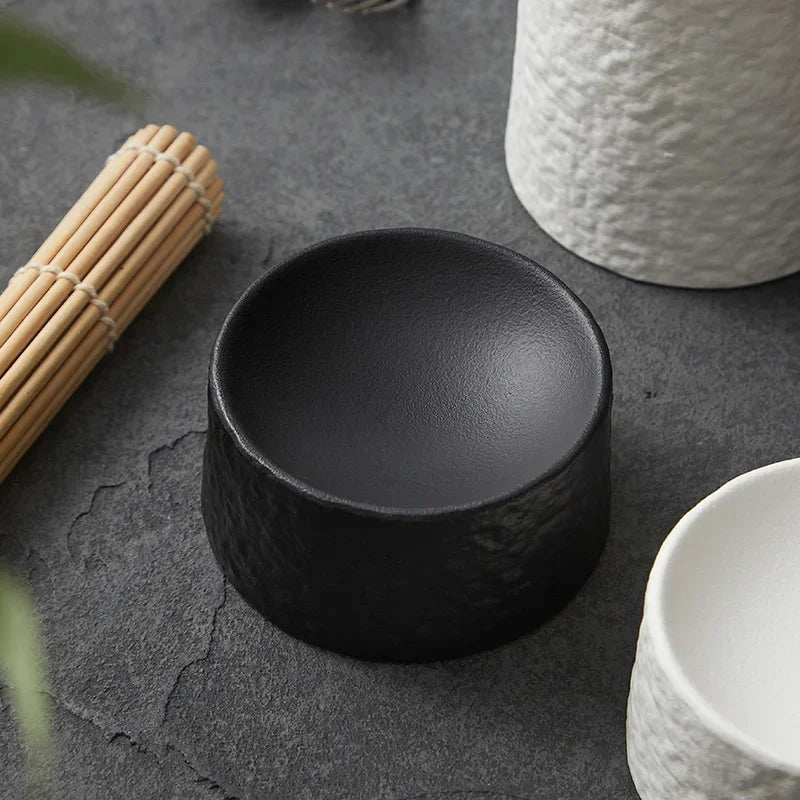Retro Ceramic Cylindrical Dessert Plate &mdash; Sushi &amp; Appetizer Plate for Creative Tableware — view 3 of dining & tableware