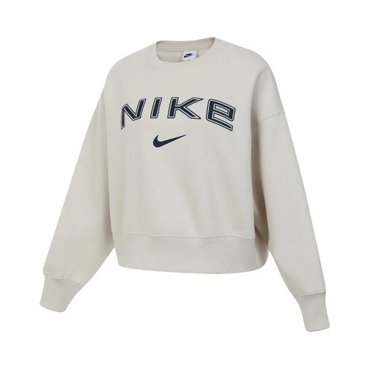 NIKE 2024 Women's AS W NSW PHNX FLC OOS LOGO CRE knitted Jumper FV7675-104