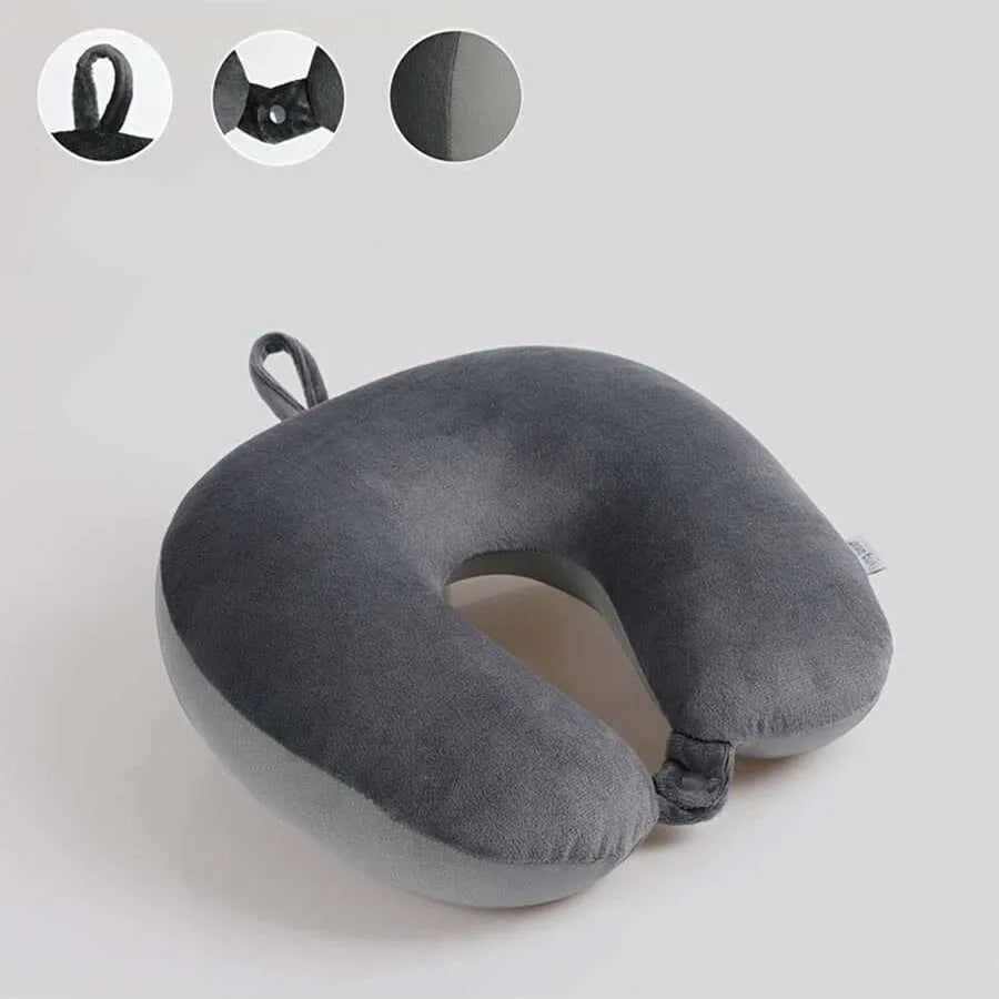 Travel Neck Pillow — Memory-Support Airplane & Car Travel Pillow — view 7 of travel