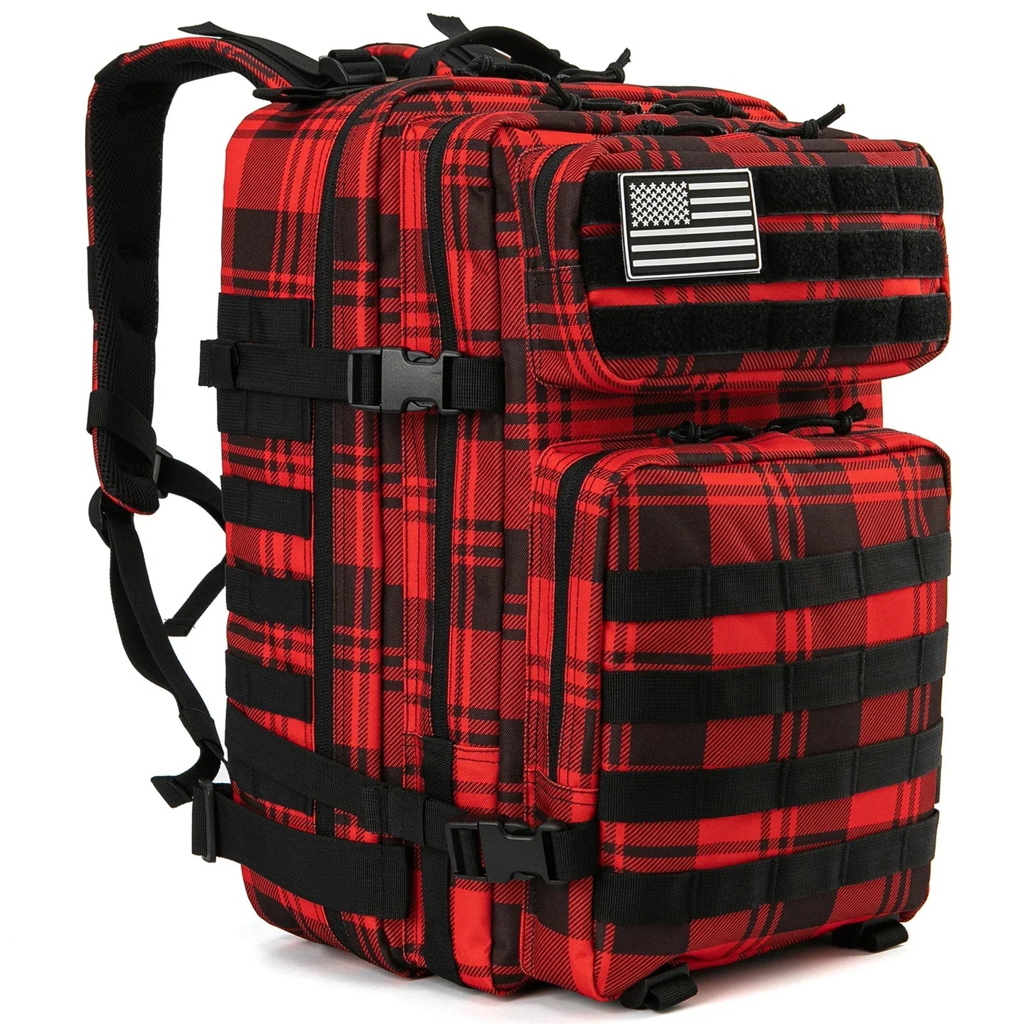 45L Tactical Military-Style Backpack — MOLLE Webbing for EDC & 3-Day Use — view 9 of outdoor sports